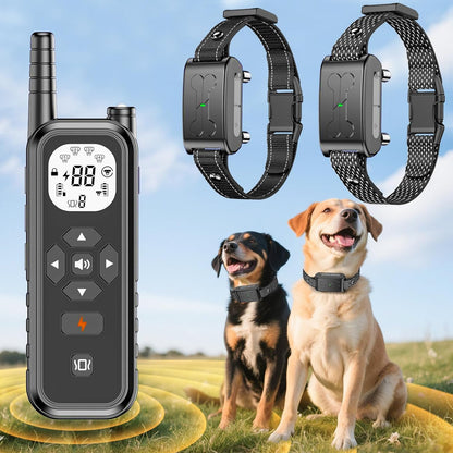 Wireless Dog Fence, Invisib Fence for Dogs Electric Fence 185 Days Standby Training Collar