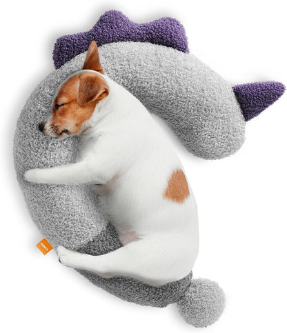 Dog Calming Pillow - Soft Neck Pillow for Dogs, Washable Sleep Pillow for Better Sleep